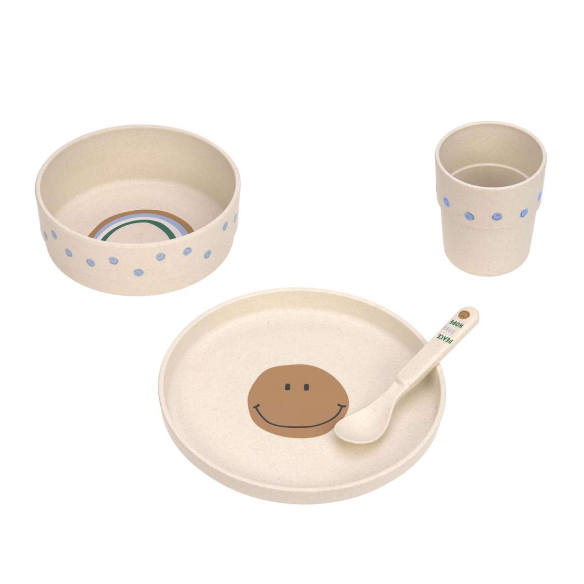 Coffret repas enfants Happy Rascals - Smile
