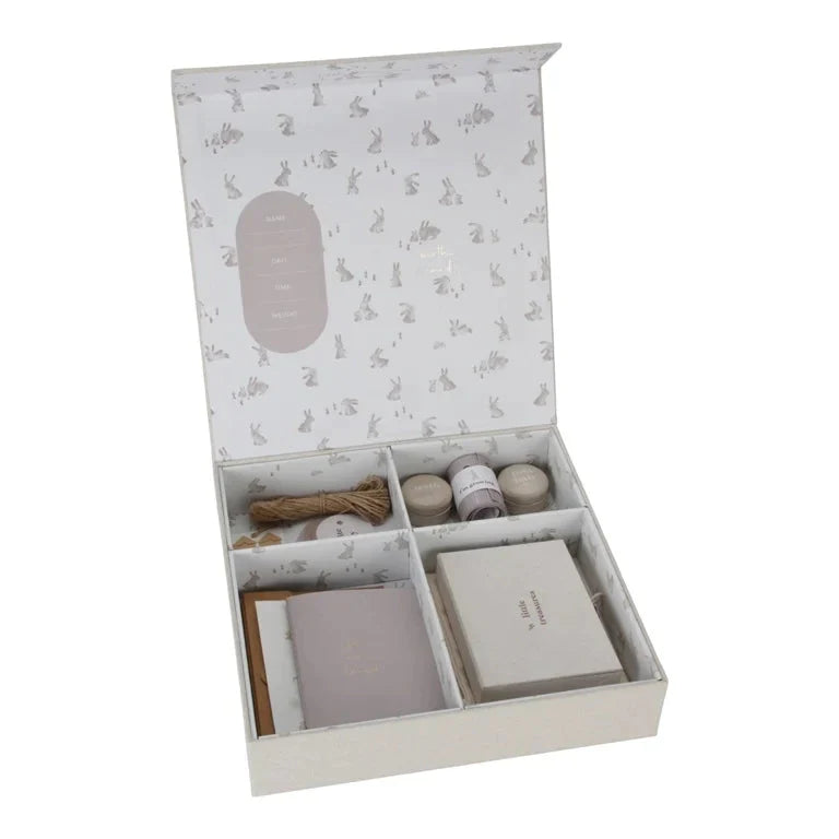 Coffret souvenir de naissance - Memory Box Baby Bunny Liste