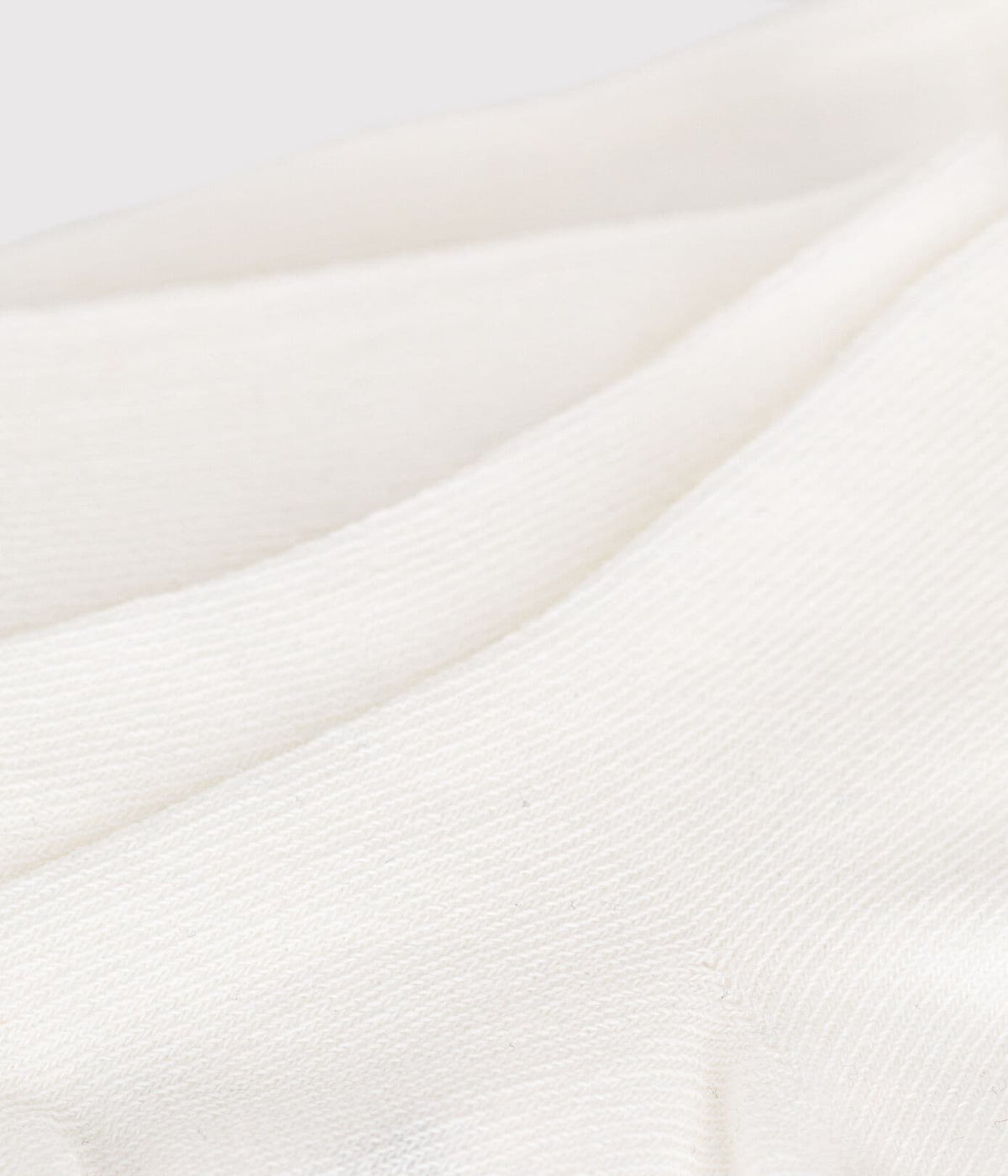 Collant uni en jersey de coton - marshmallow (divers