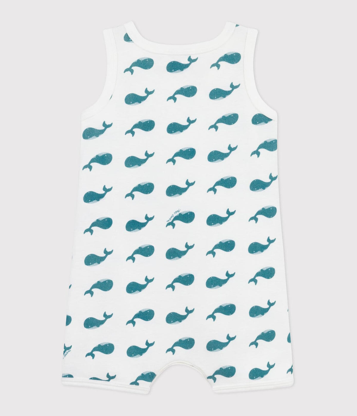 Combinaison courte bébé - baleines (divers tailles)