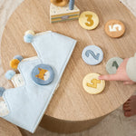 Couronne d’anniversaire avec chiffres - bleu - Accessoires