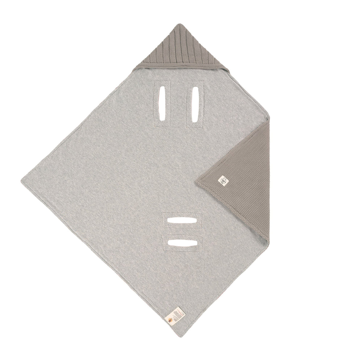 Couverture bébé - coton bio sable