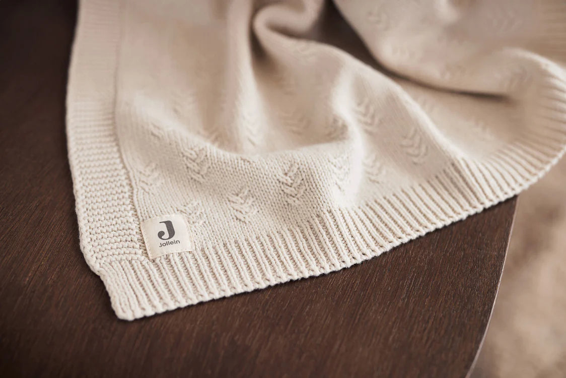 Couverture Berceau 75x100cm Grain Knit - (divers coloris)