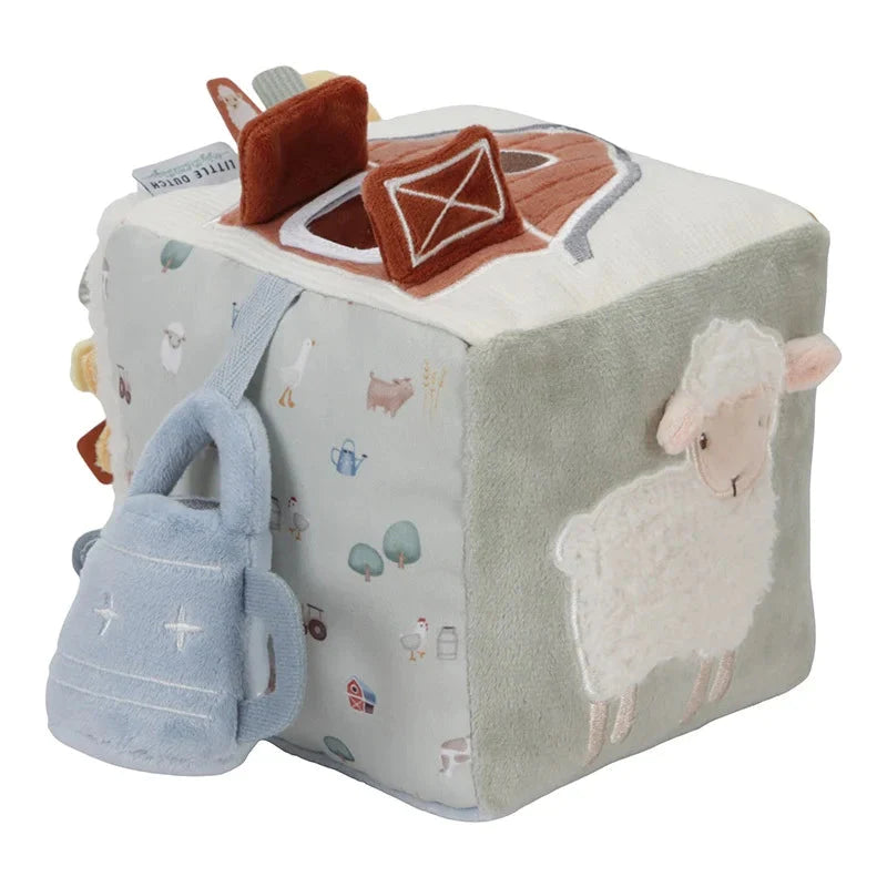 Cube d’activités Soft Little Farm - jouet d’activité