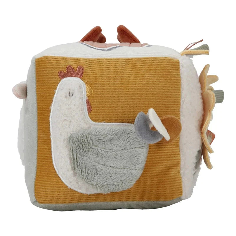 Cube d’activités Soft Little Farm - jouet d’activité