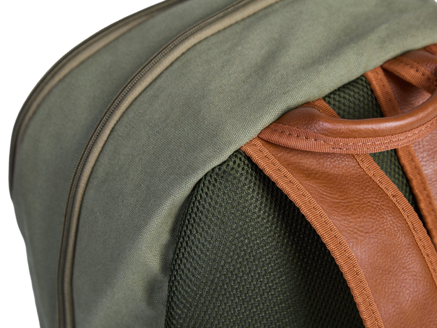 Daddy Bag Sac A Dos À Langer - Toile - Kaki