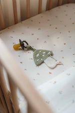 Doudou attache-tétine mousseline Champignon - Doudou