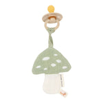 Doudou attache-tétine mousseline Champignon - Doudou