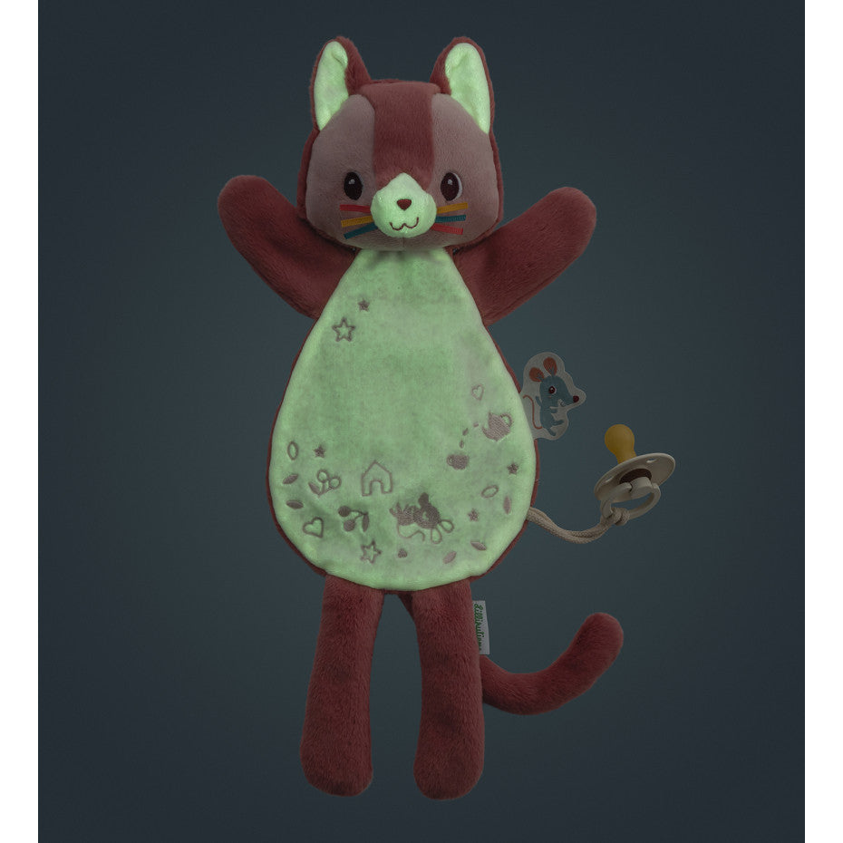 Doudou marionnette phosphorescent Jeanne