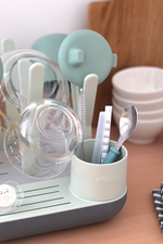 Égoutte biberons - Forêt misty Green / Mineral - Egouttoir