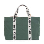 Family Bag Sac A Langer - Signature - Canvas - Vert - Sac