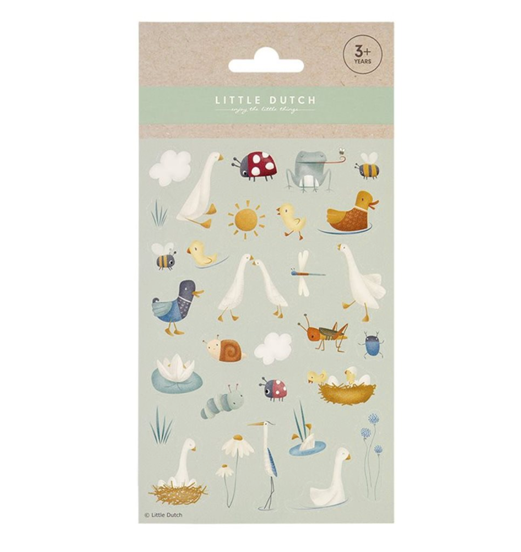 Feuille d’autocollant - Little Goose - Flowers & Butterflies