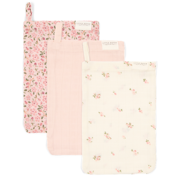 Gants de toilette Lot mousseline - Fairy Garden - Gants