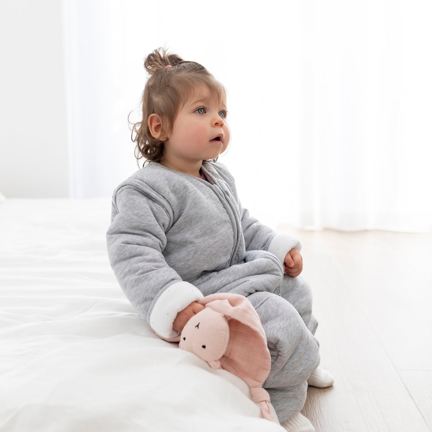 Schlafsack mit abtrennbaren Beinen 12-24 Monate PADY JERSEY + JERSEY