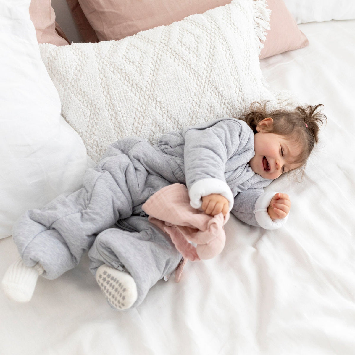 Schlafsack mit abtrennbaren Beinen 12-24 Monate PADY JERSEY + JERSEY