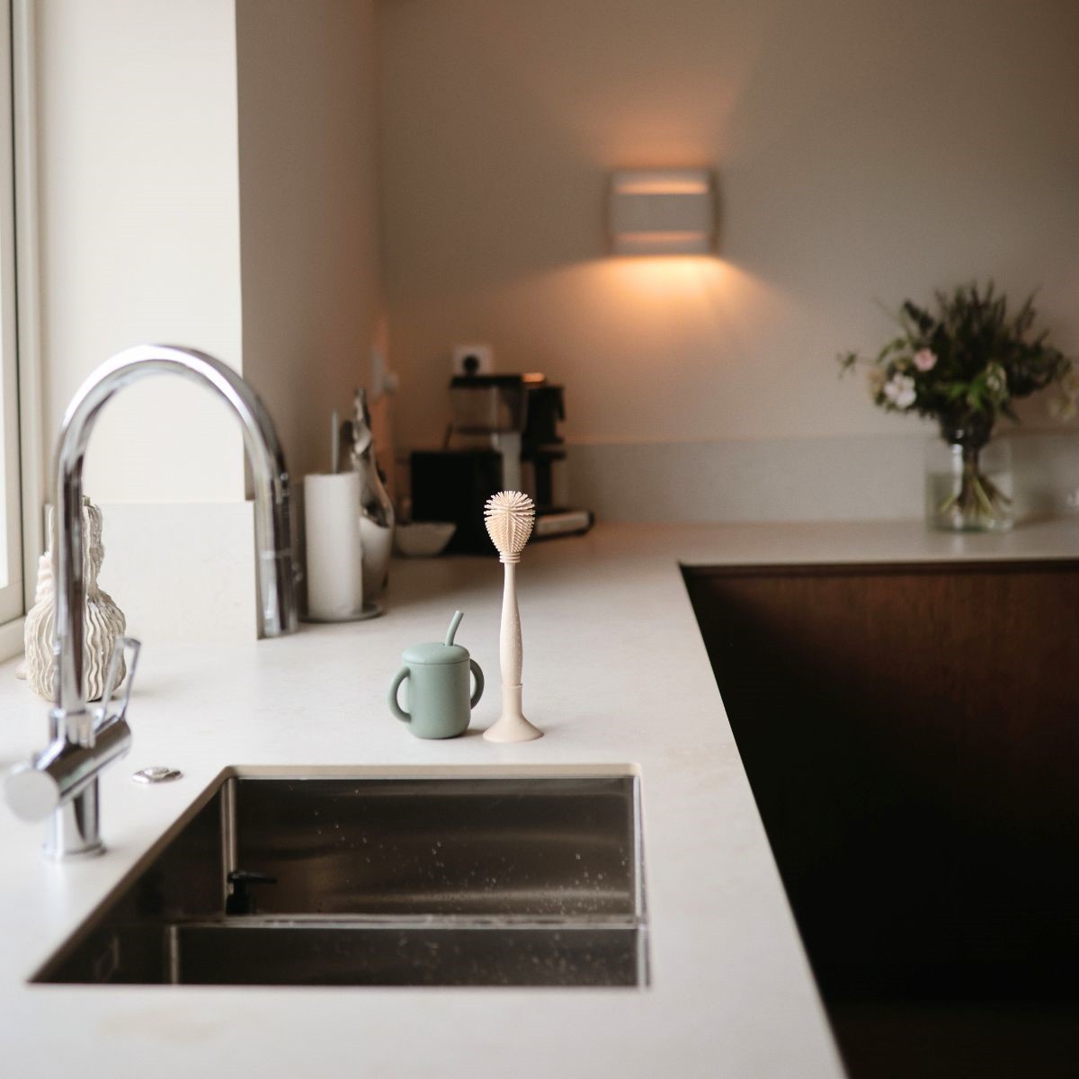 Goupillon en silicone (divers coloris)