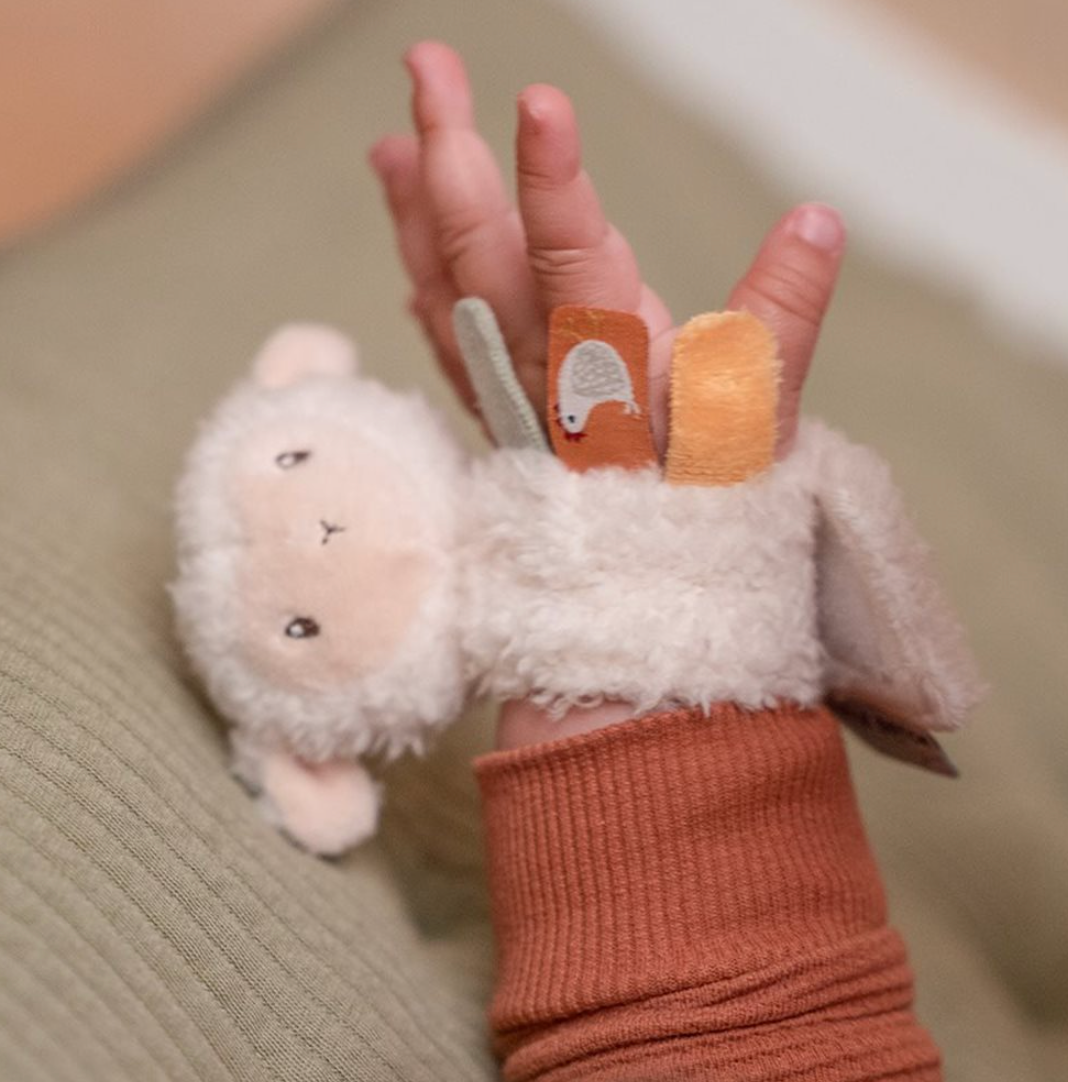 Hochet de poignet mouton Little Farm - Toys