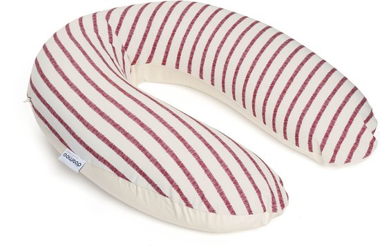 Housse coussin Buddy (divers coloris) - Ruby Stripes -
