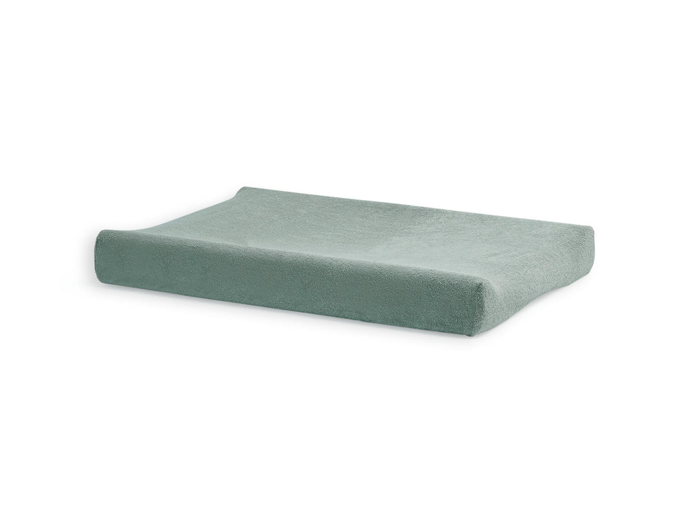 Housse matelas à langer Éponge 50x70cm - Ash Green Liste