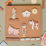 Jeu de Formes a Clouer Little Farm - Toys