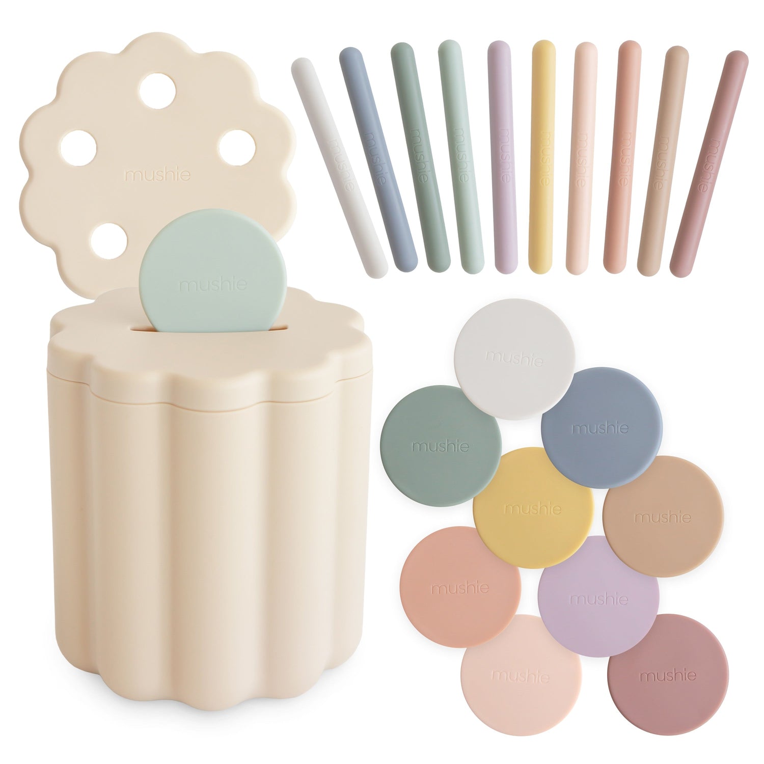 Jeu de tri pièces et tube