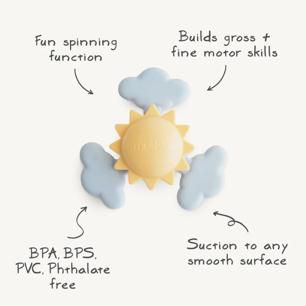 Jouet spinner Sunshine