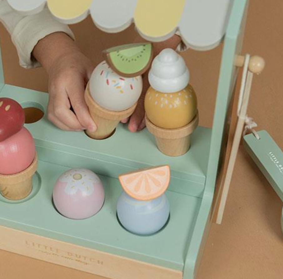 Jouet stand de crème glacée - Jouets en bois