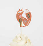 Kit de cupcakes folkloriques (x 24 toppers) - repas
