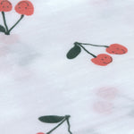 Langes d’emmaillotage L (3 pcs) - Happy Fruits Cerise