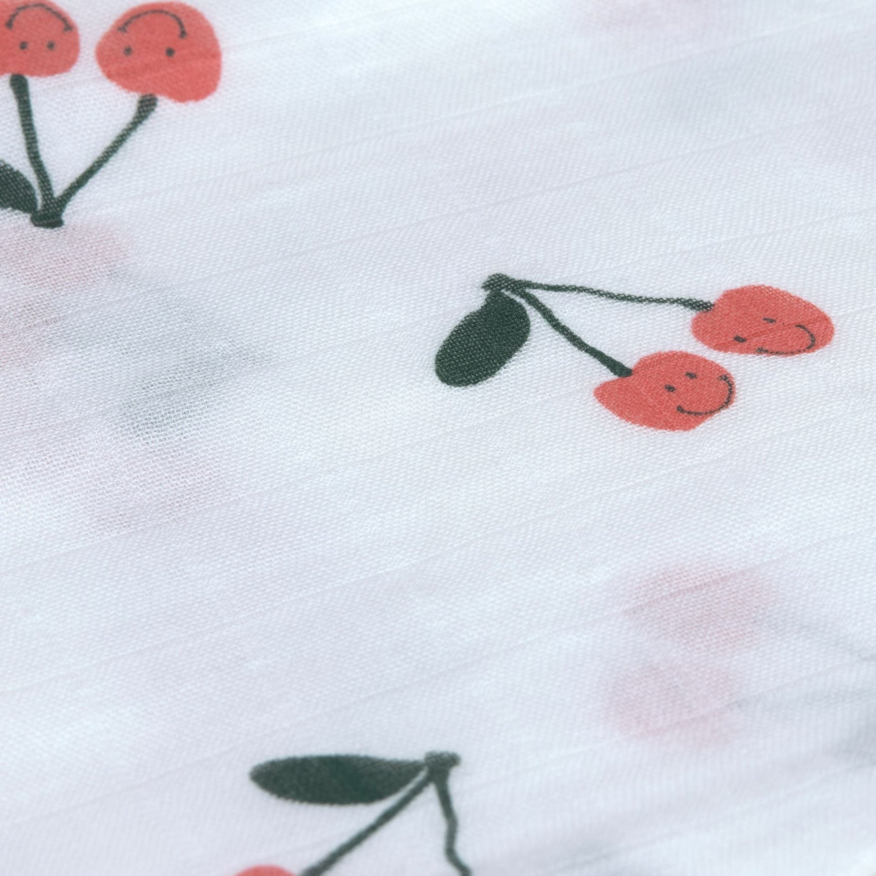 Langes d’emmaillotage L (3 pcs) - Happy Fruits Cerise