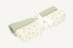Langes Swaddles mousseline 70 x 70 Blueberry Leaves & Sage
