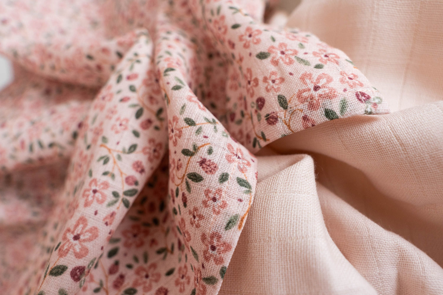 Musselin-Windeln 70 x 70 – Fairy Floral & Blossom