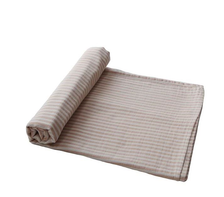 Langes tétra 120x120cm (divers coloris) - Natural stripes -