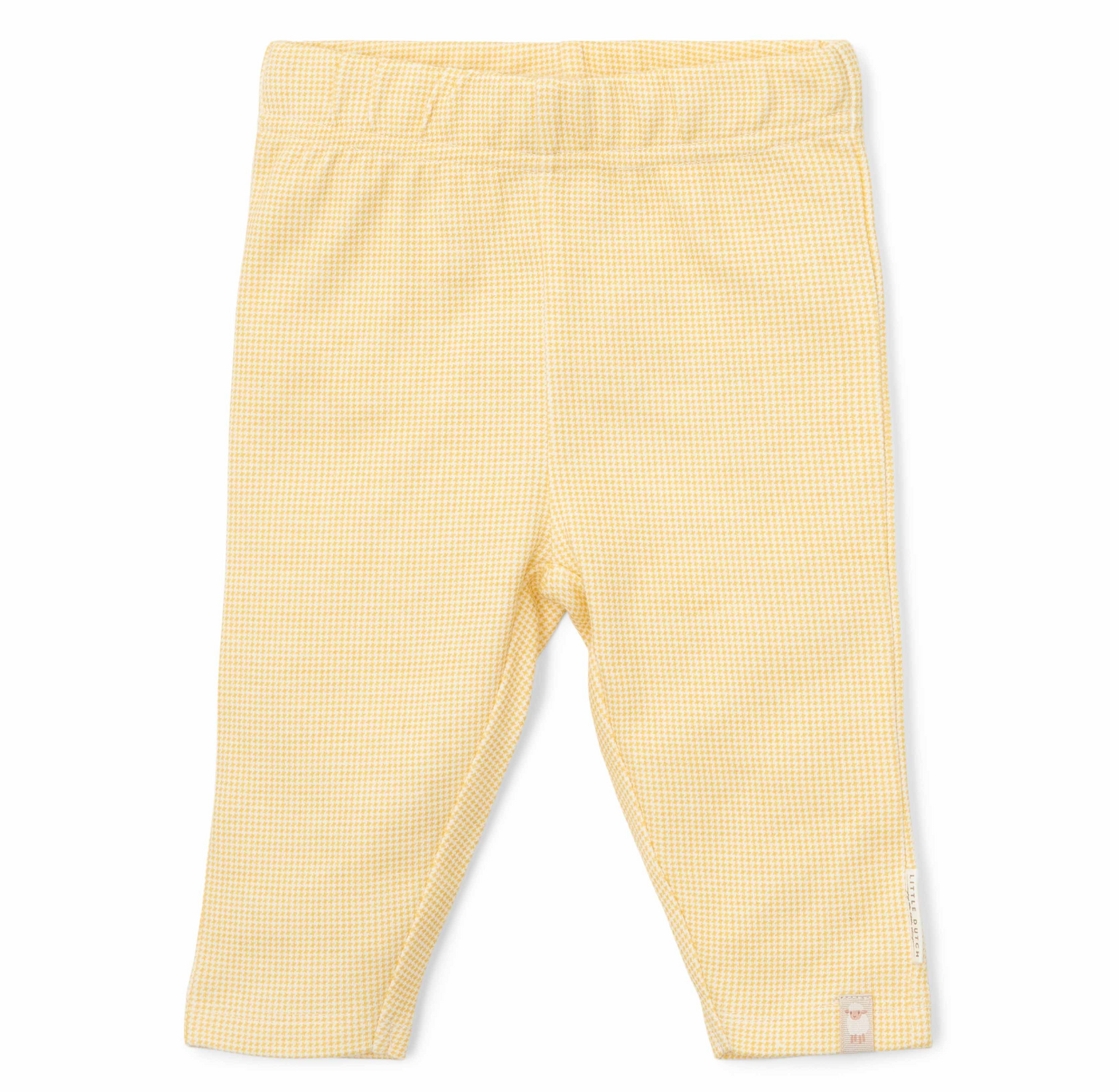 Leggings Warm Yellow Check - 44