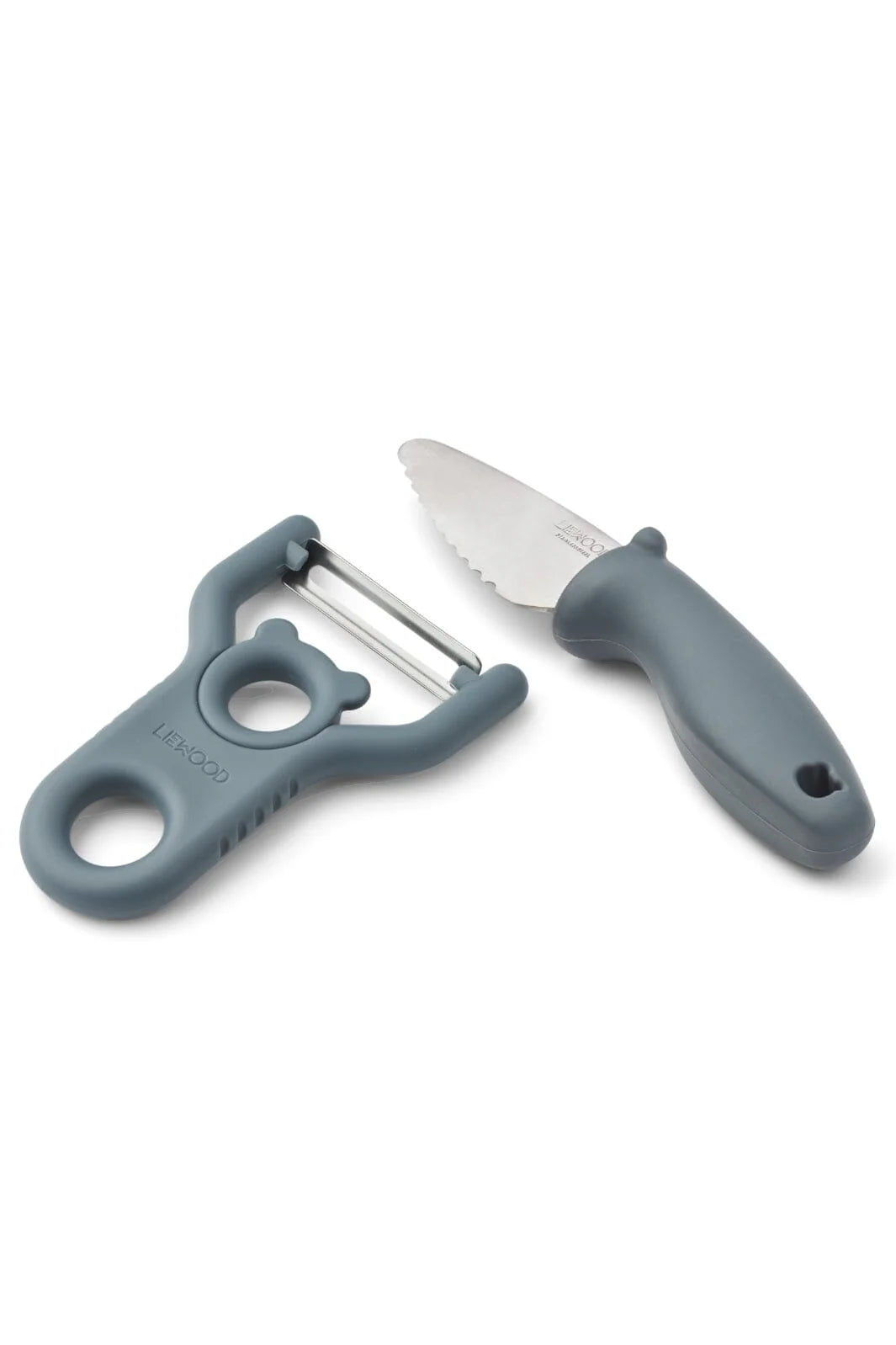 Pertense Set mit Schälmessern und Messern Whale Blue Liste 