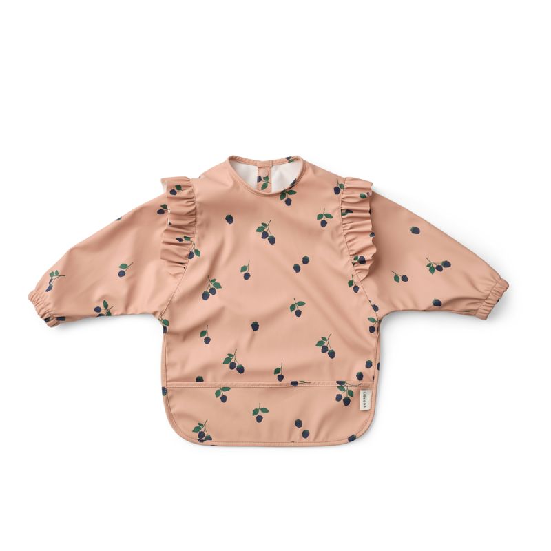 Bavoir avec manches MERLE -  Berry Pale Tuscany