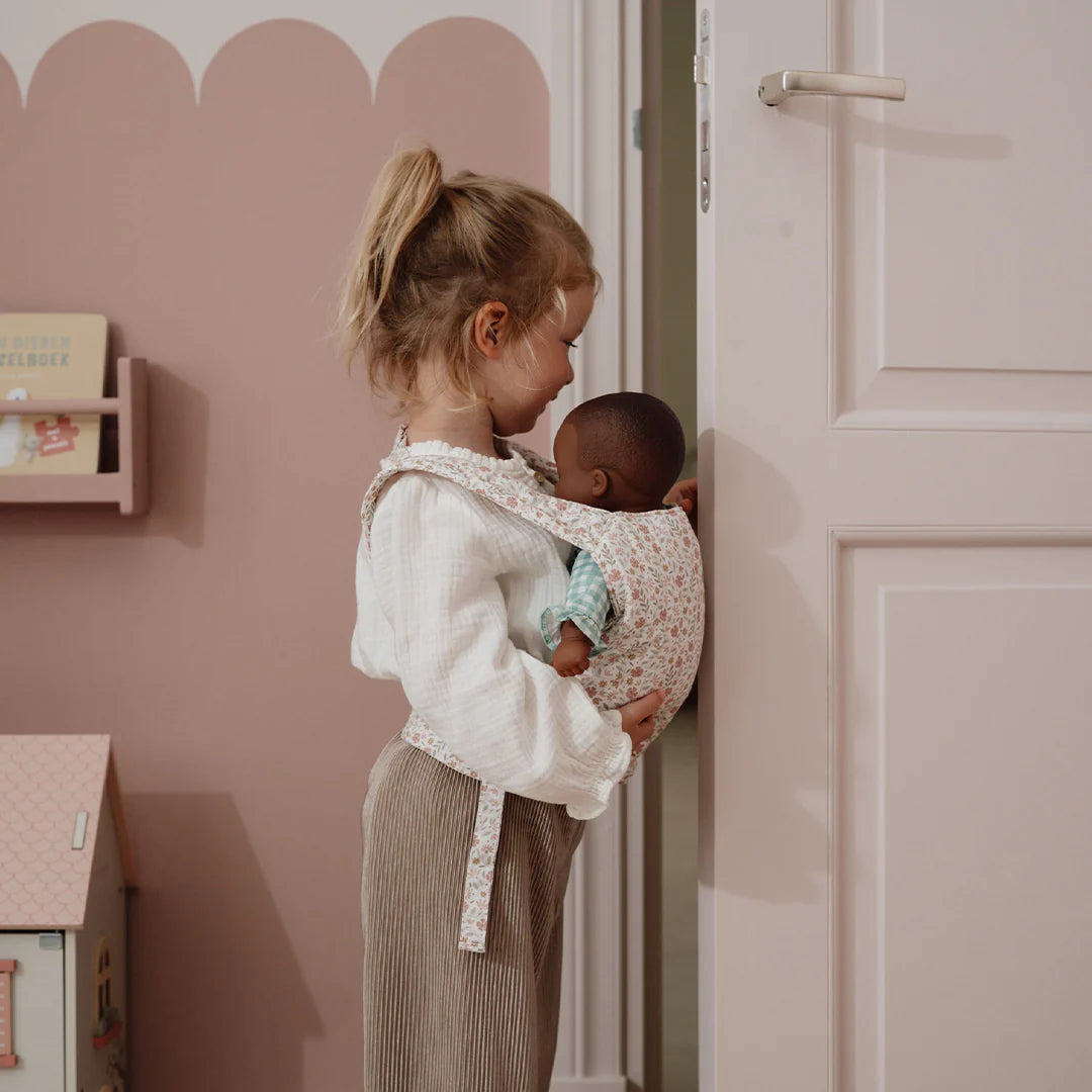 Porte- poupée - Soft Flowers