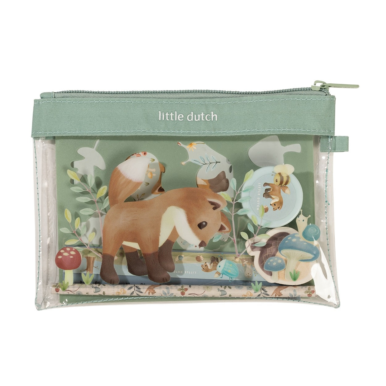 Étui avec contenu - Bleu - Forest Friends