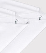 Lot de 2 bodies croisés manches longues en coton unis bébé