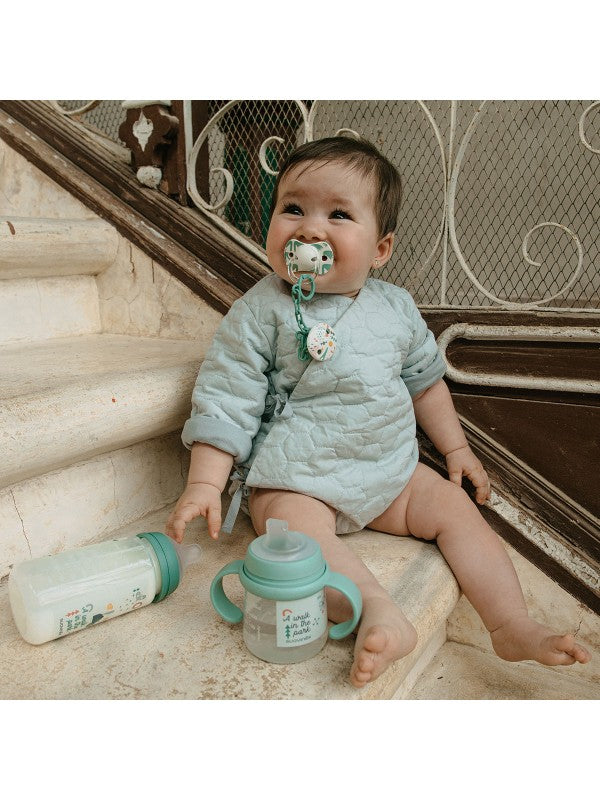 2er-Set Schnuller – A walk in the park, aus Silikon, wendbar