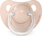 2er-Set Schnuller – Dreams Flat Duo Pink, umkehrbares Silikon