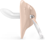 2er-Set Schnuller – Dreams Flat Duo Pink, umkehrbares Silikon