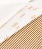 Lot de 3 bodies manches longues coeurs Bébe (divers