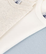 Lot de 3 bodies manches longues unis (divers tailles)