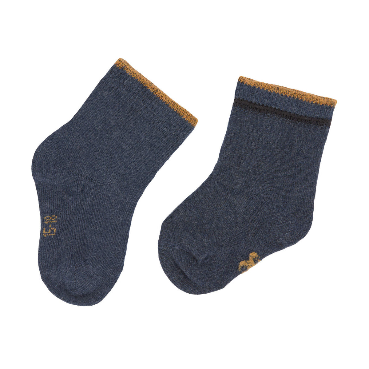 Lot de 3 chaussettes bleu - chaussettes
