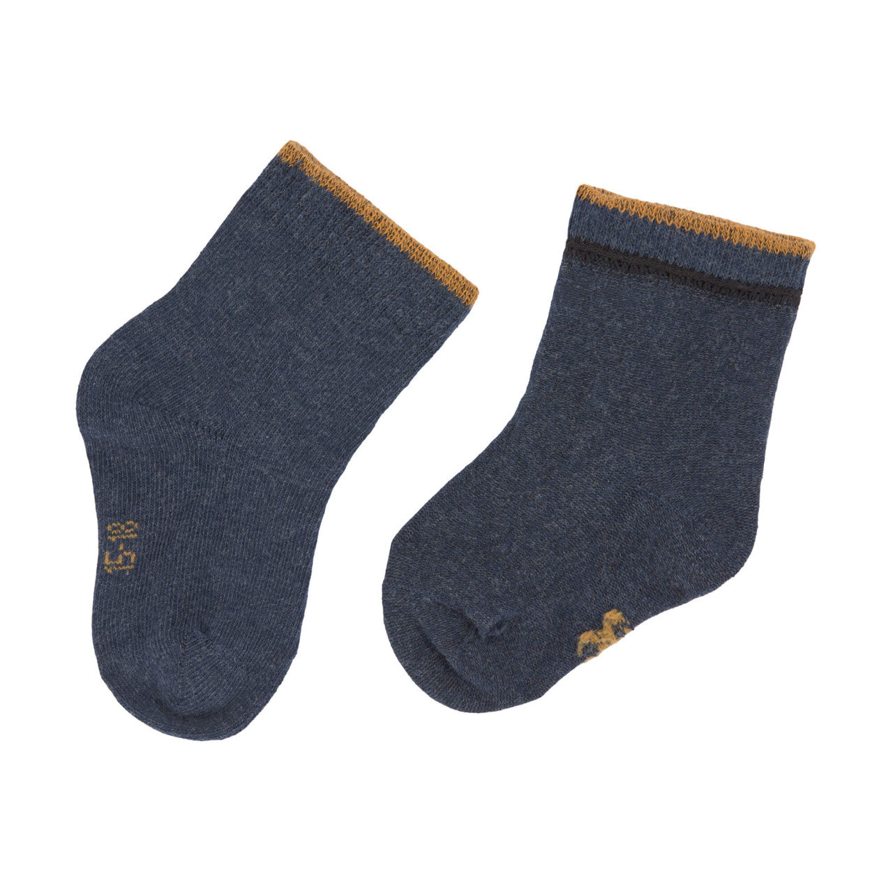 Lot de 3 chaussettes bleu - chaussettes