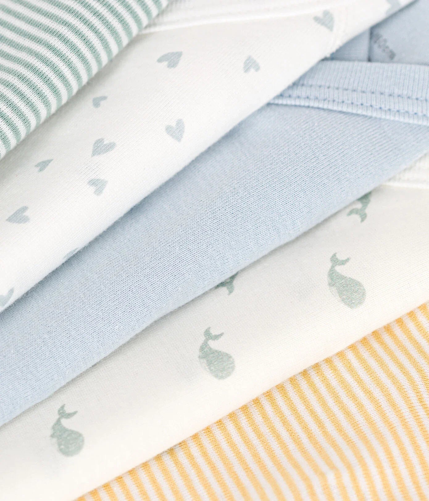 Lot de 5 bodies croisés manches longues (divers tailles)