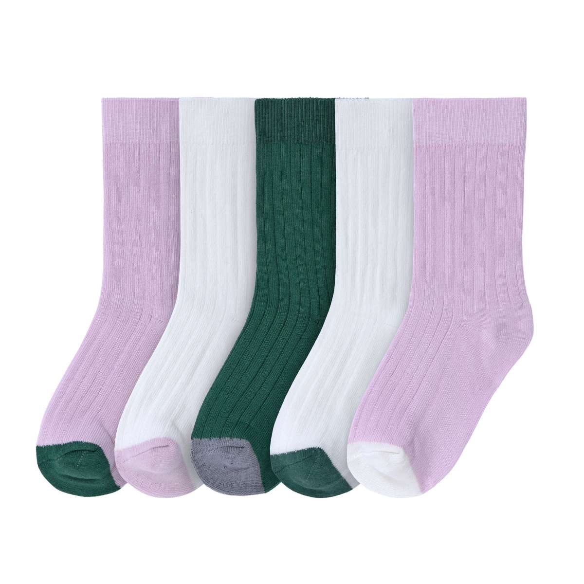 Lot de 5 chaussettes côtelées - Little Gang
