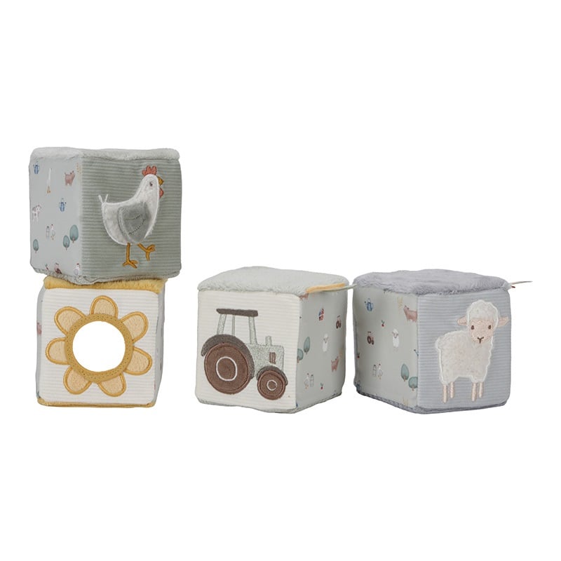 Lot de soft blocs Little Farm - jouet d’activité