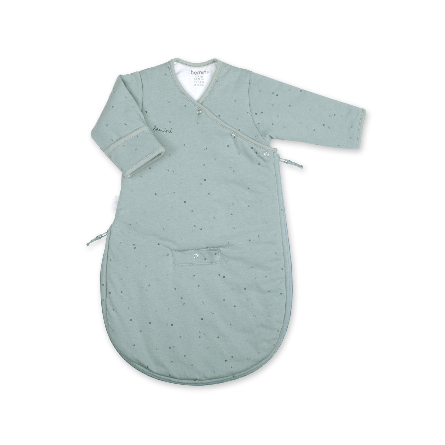 MAGIC BAG 1-4 m Jersey-Strampler + Jersey-Strampler – Mini-Print „Lunar“ –